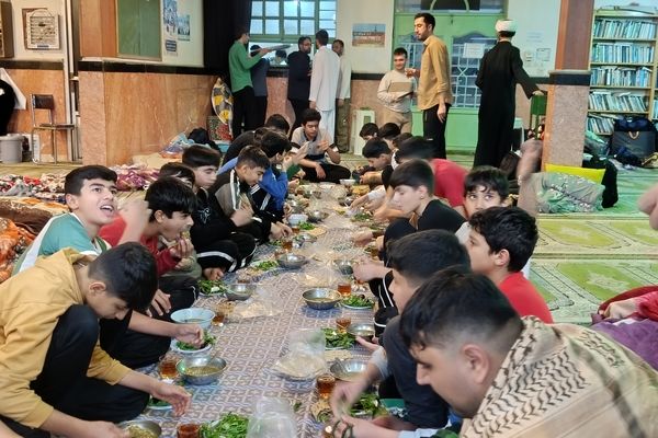 روز دوم اعتکاف پسران آشخانه 