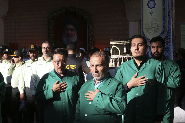 آیین گرامیداشت سالروز طوفان الاقصی با حضور کارکنان پلیس در قم