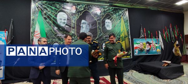 اجتماع امت حزب الله شیروان در پی شهادت شهید سید حسن نصرالله و حمایت از جبهه مقاومت و محکوم کردن رژیم صهیونیستی