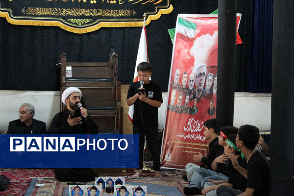 سوگواره احلی من العسل در شهرستان گرمه