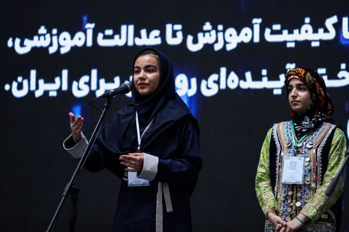  طهورا شهرابی، دانش‌آموز البرزی در برنامه «۴ میلیونی شدن ایران دیجیتال» خوش درخشید