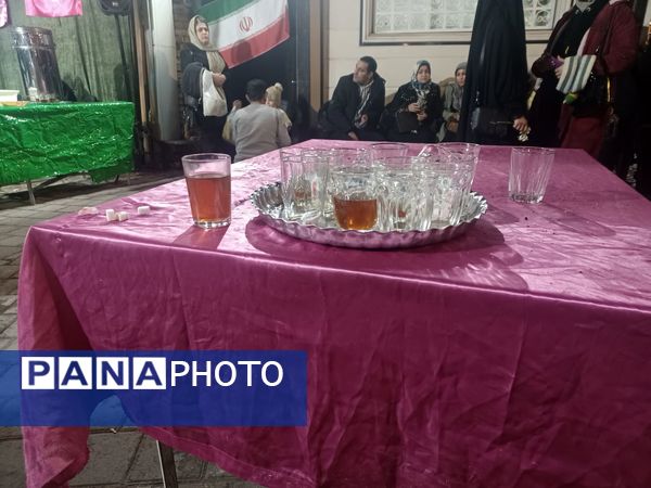برپایی چایخانه جوانان مهدوی در نیشابور 