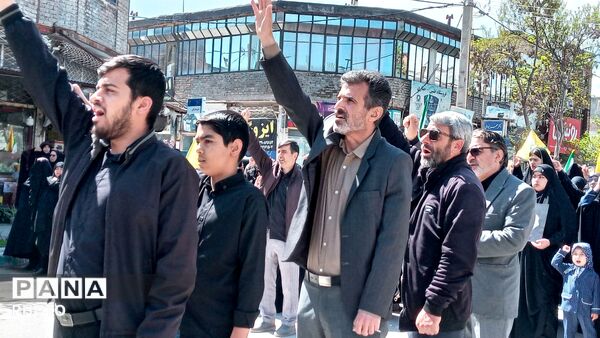 مراسم‌ چهلم رهبر شهید انقلاب در فاروج