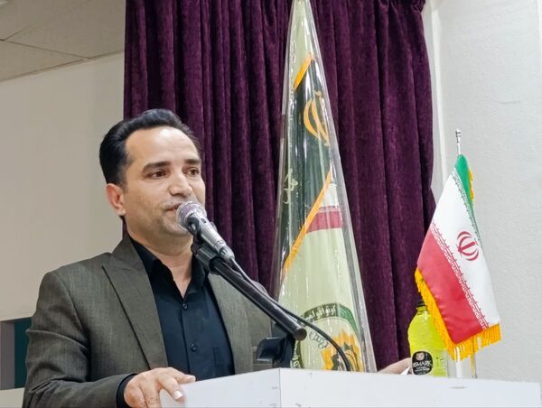  آیین و تکریم فرمانده نیروی انتظامی شهرستان خلیل آباد 