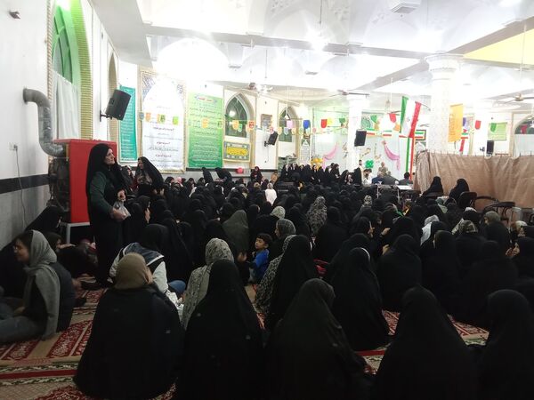 جشن نیمه شعبان در مسجد جامع شهر کندر