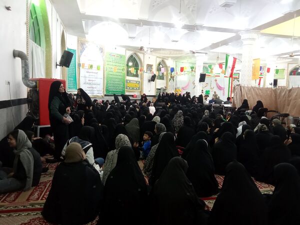 جشن نیمه شعبان در مسجد جامع شهر کندر