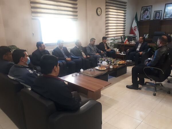 دیدار روسای ادارات با سرپرست فرمانداری شهرستان سملقان