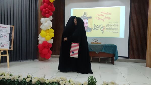 مراسم گرامی‌داشت هفته بسیج با حضور خواهر شهید