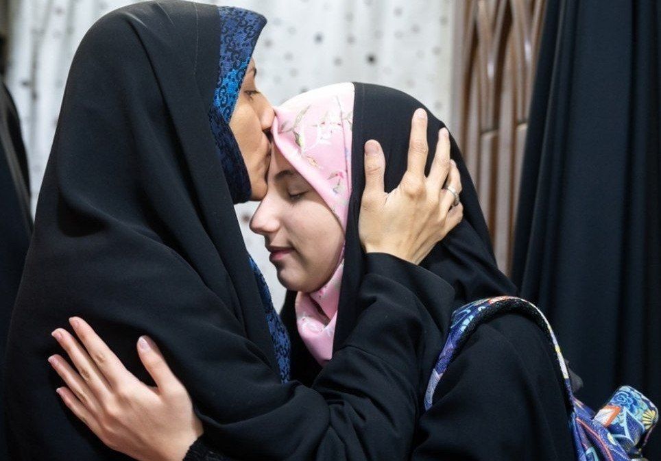 اعتکاف دختران در قاب مسجد امام محمد باقر (ع) تبریز