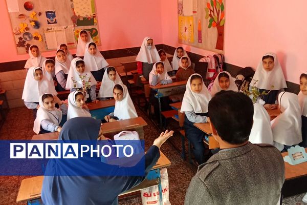 افتتاحیه طرح یاریگران زندگی در دبستان دخترانه شهید رستمی شهرقدس