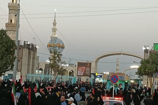 پیاده‌روی اربعینی عاشقان ظهور در بلوار پیامبر اعظم قم