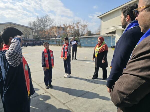 همایش وطن یار در دبستان حضرت علی اصغر گرگان 