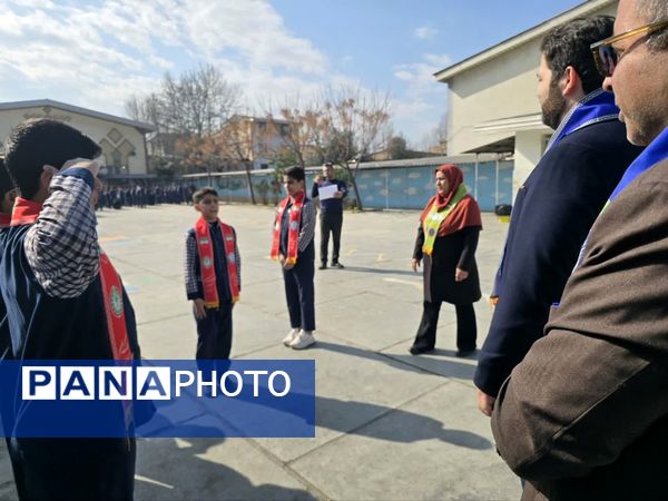 همایش وطن یار در دبستان حضرت علی اصغر گرگان 