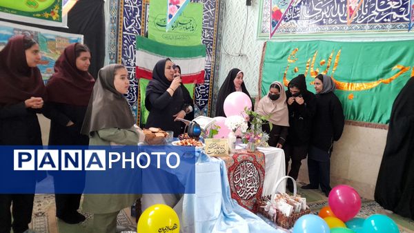 سفره مهدویت مدرسه شهدای اقتدار ناحیه 2 کرج