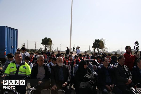 آیین خشت گذاری هنرستان فنی و حرفه ای و کار و دانش در چهاردانگه