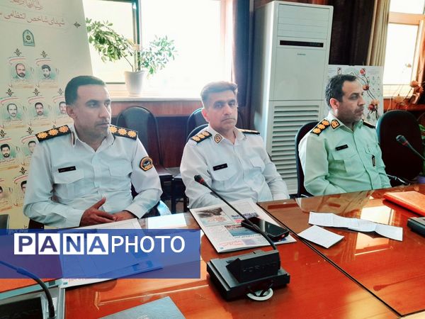 نشست خبری فرمانده انتظامی استان بوشهر