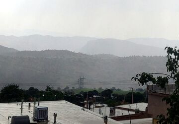 باران تابستانی در میانکوه 