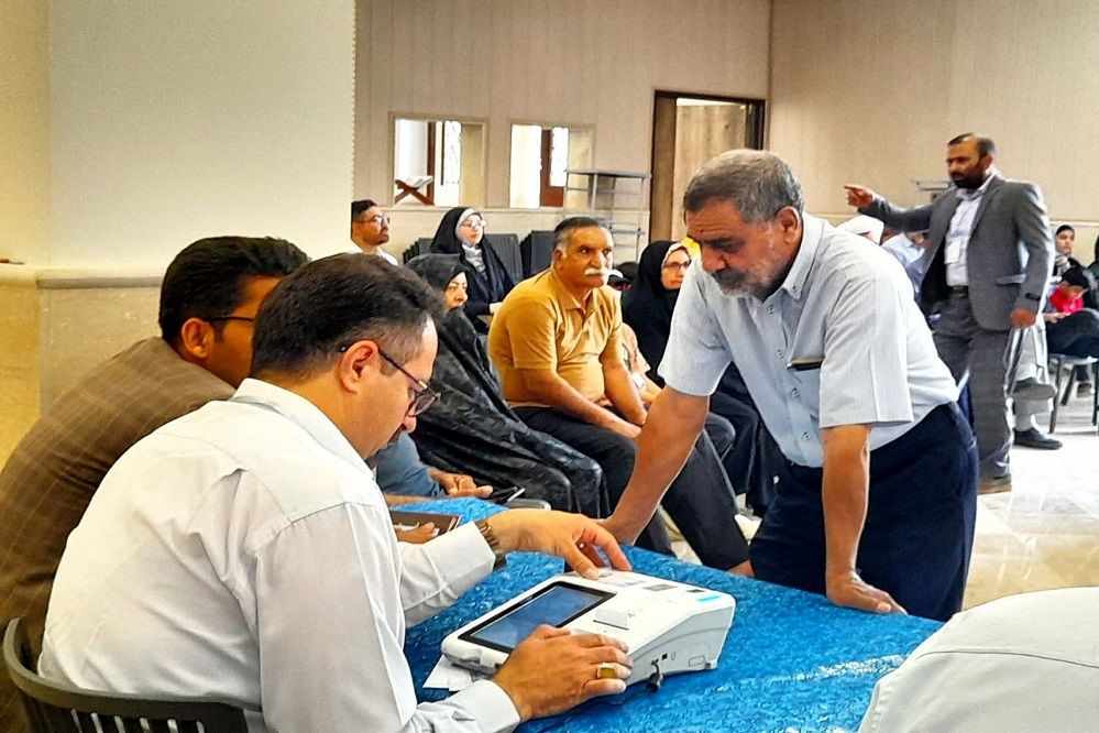 حضور حماسی مردم رفسنجان در انتخابات ریاست‌جمهوری