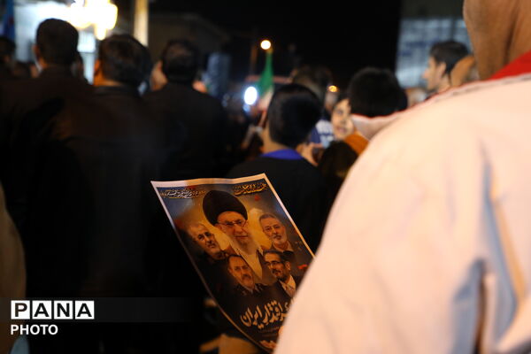  ادای احترام به ارتحال رهبر معظم انقلاب