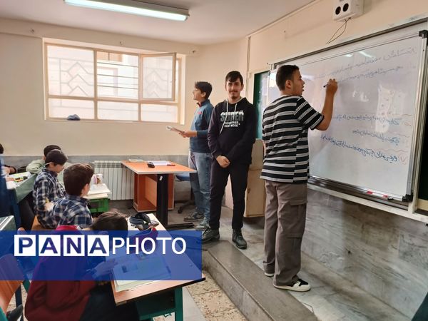 اجرای طرح مدام در دبیرستان شهید رجایی دوره اول متوسطه