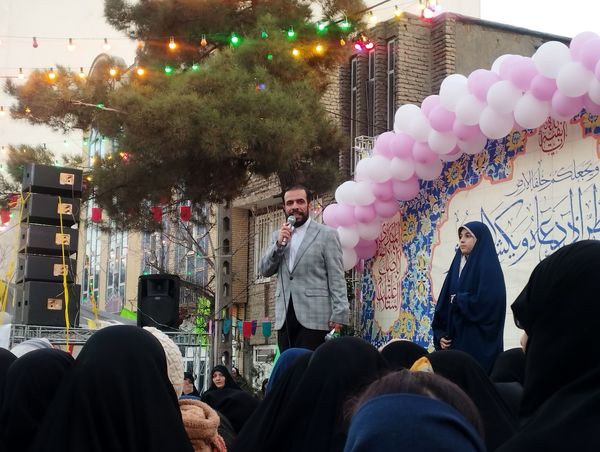 جشن بزرگ خیمه الانتظار در خیابان انتظار