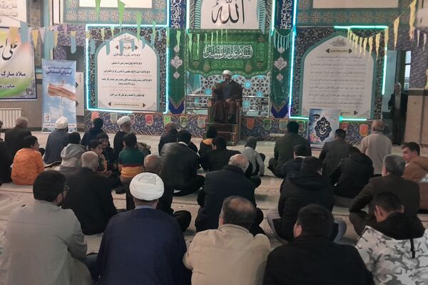 جشن میلاد امیرالمؤمنین علی (ع) در مسجد امام حسین (ع) شهرستان کامیاران