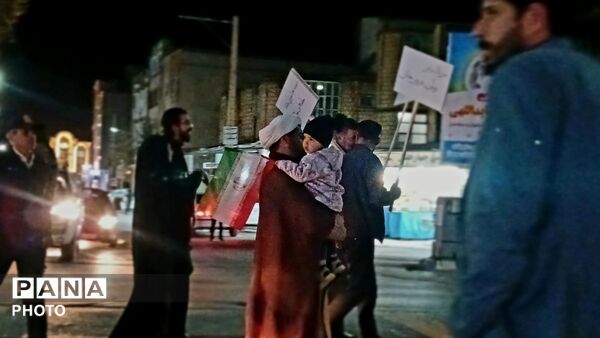 مراسم چهلم رهبر معظم انقلاب اسلامی در فارسان
