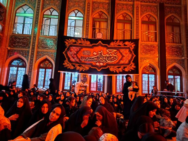 برگزاری مراسم عزاداری ابا عبدالله الحسین (ع) در تکیه ابوالفضلی 