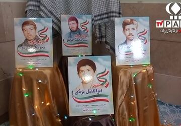 برگزاری یادواره شهدا در آموزشگاه دخترانه مهین بانوعلاقبند 