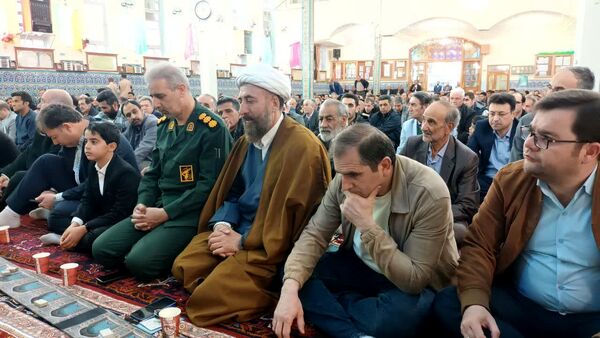 نماز توحیدی مردم اهر در عید سعید فطر