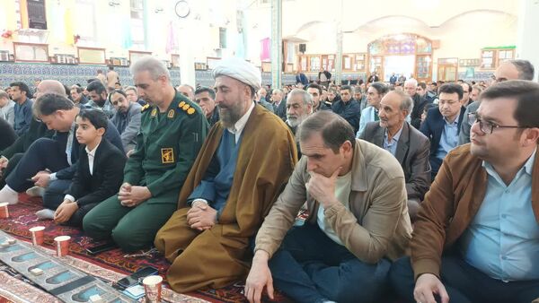 نماز توحیدی مردم اهر در عید سعید فطر