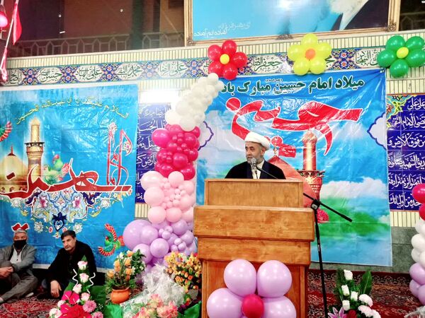 حضور مردم شیعه و سنی تربت‌ جام در جشن ولادت امام حسین (ع)