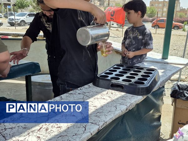 مراسم عزاداری ظهر عاشورا در هیئت الزهرا(س) نیشابور 