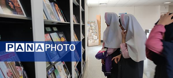 بازدید دانش آموزان دبستان محجبه از کتابخانه اندیشه شیروان