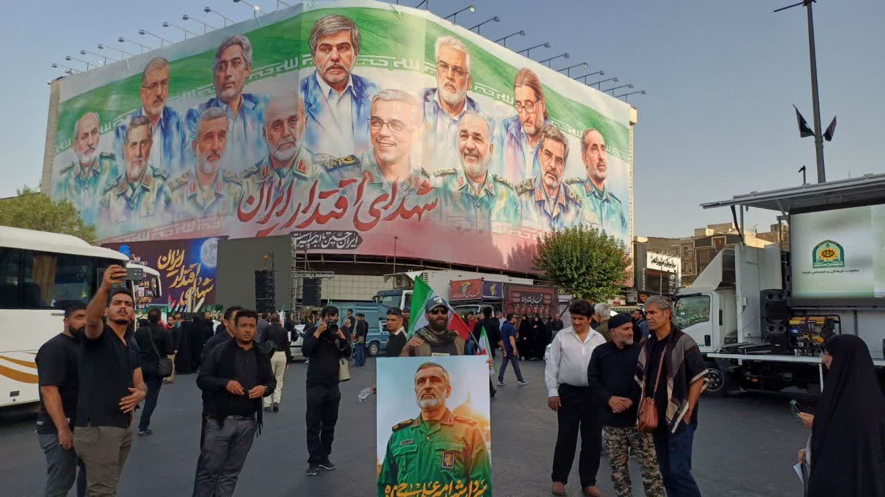 پایتخت آماده برگزاری تشییع با شکوه پیکر شهدای اقتدار ایران