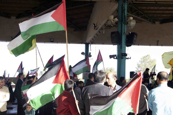 تجمع مردم یزد در پی عملیات «وعده صادق»