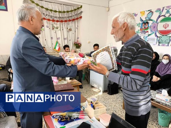 مراسم میلاد مولی الموحدین، علی (ع) در دبستان شهید پسندیده فدافن