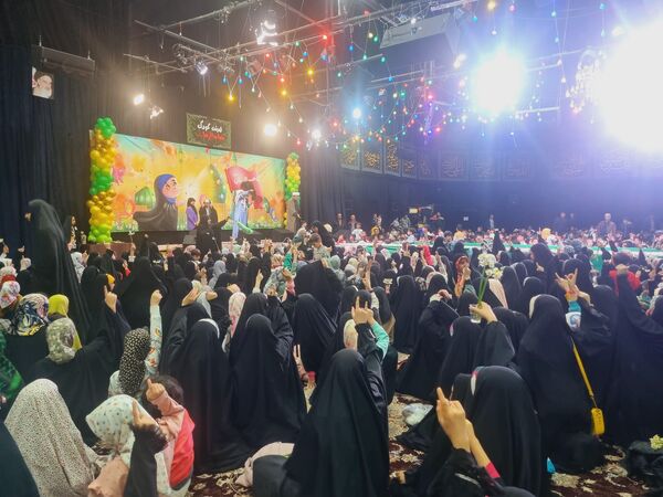 جشن بزرگ نیمه شعبان به همت هیات شباب الرضا در مشهد