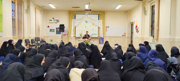 لحظات به یاد ماندنی افطار این‌بار در آموزشگاه فدک شهرستان بن 