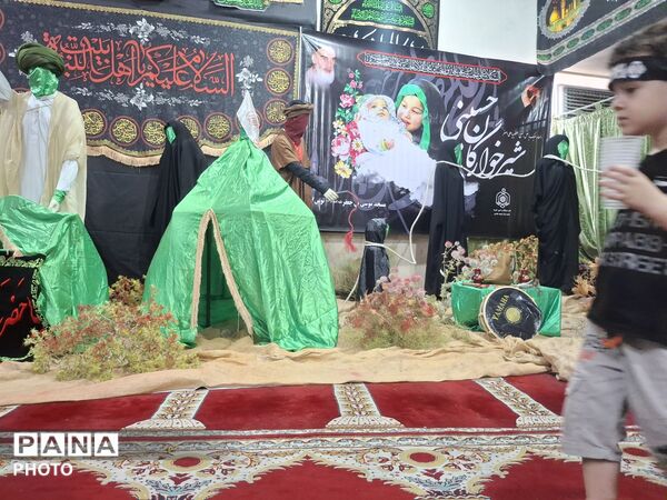 مراسم شیرخوارگان حسینی در مسجد موسی بن جعفر توس ۷۹ 
