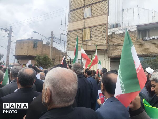 حضور پر شور عشایر در راهپیمایی  روز قدس