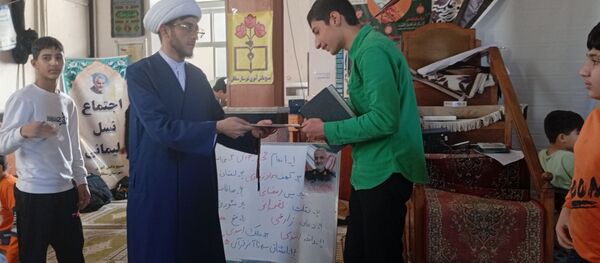 لحظات ناب روز سوم اعتکاف پسران آشخانه 