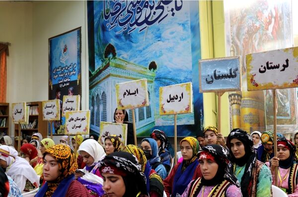 بیست و سومین اردوی کشوری دانش‌آموزان عشایر در مشهد مقدس