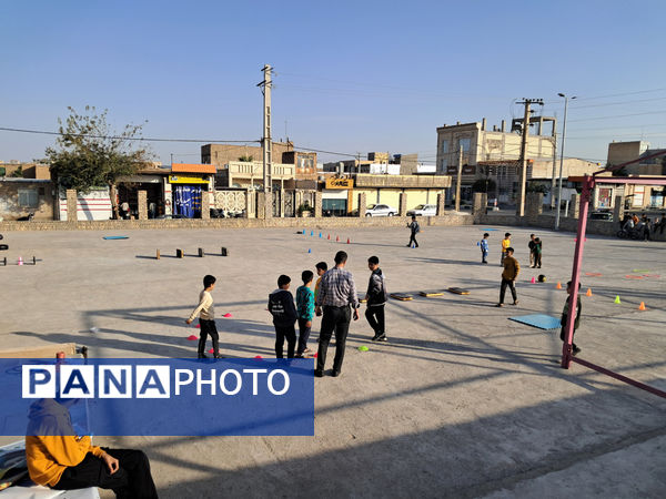 المپیاد ورزشی درون مدرسه‌ای در شهر جعفریه قم