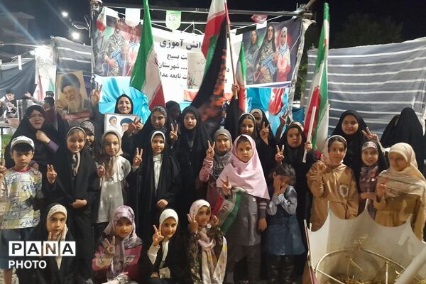 تا پای جان برای ایران؛دانش‌آموزان در میدان 