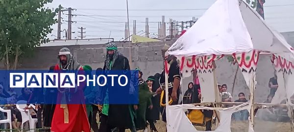 آیین شبیه‌خوانی در شهرستان محمودآباد