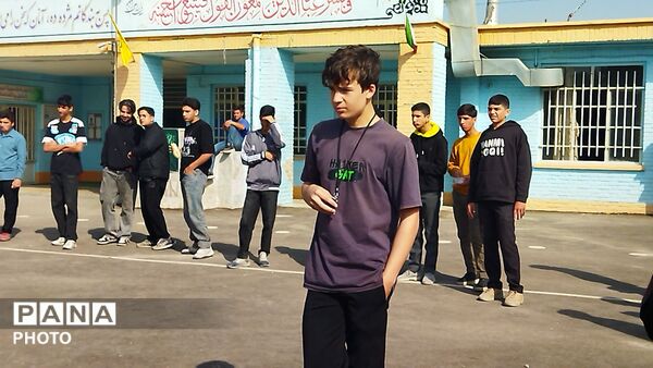 دومین روز از مسابقات والیبال در دبیرستان شاهد ابوذر غفاری نیشابور 
