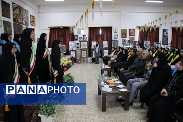 همایش «یاوران انقلاب» پیشتازان هنرستان شهریار تبریز