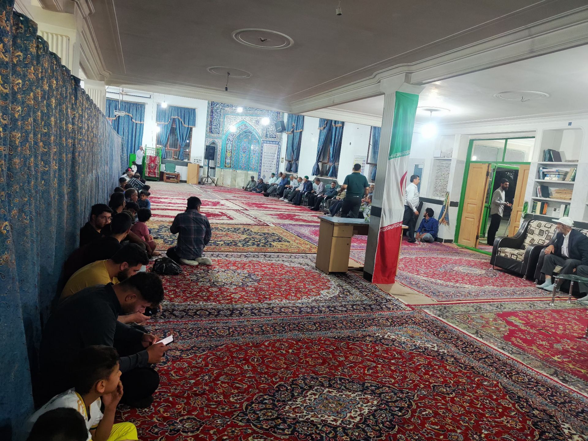 مراسم عید غدیر در مسجد امام خمینی (ره) شهرستان شیروان