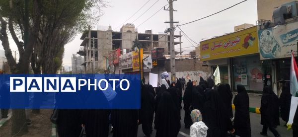 حضور پرشور مردم شهرستان فردیس در راهپیمایی روز قدس 